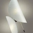 7067/2W L-VISION ODL26 191 Настенный светильник черный/белый/шелк/металл IP20 LED G9 5W 220-240V SILK