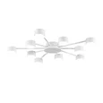 8343/10C COMFI LN26 252 белый, металл Люстра GX53 LED 10*7W 220V TORINA