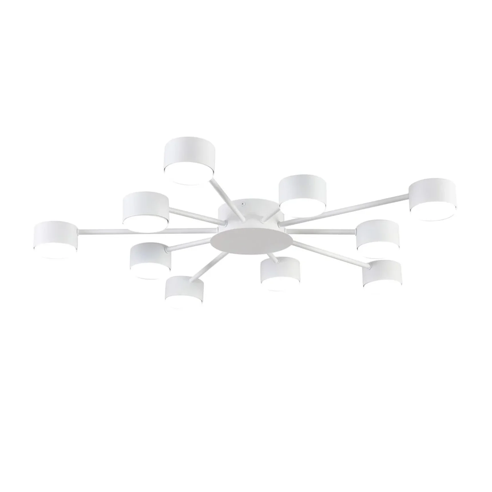 8343/10C COMFI LN26 252 белый, металл Люстра GX53 LED 10*7W 220V TORINA