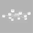 8343/10C COMFI LN26 252 белый, металл Люстра GX53 LED 10*7W 220V TORINA