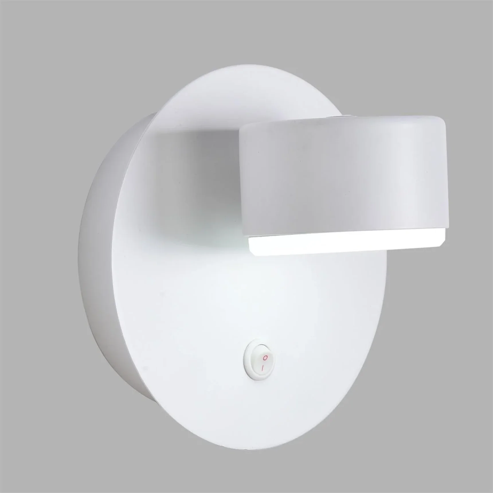 8343/1W COMFI LN26 252 белый, металл Бра GX53 LED 1*7W 220V TORINA