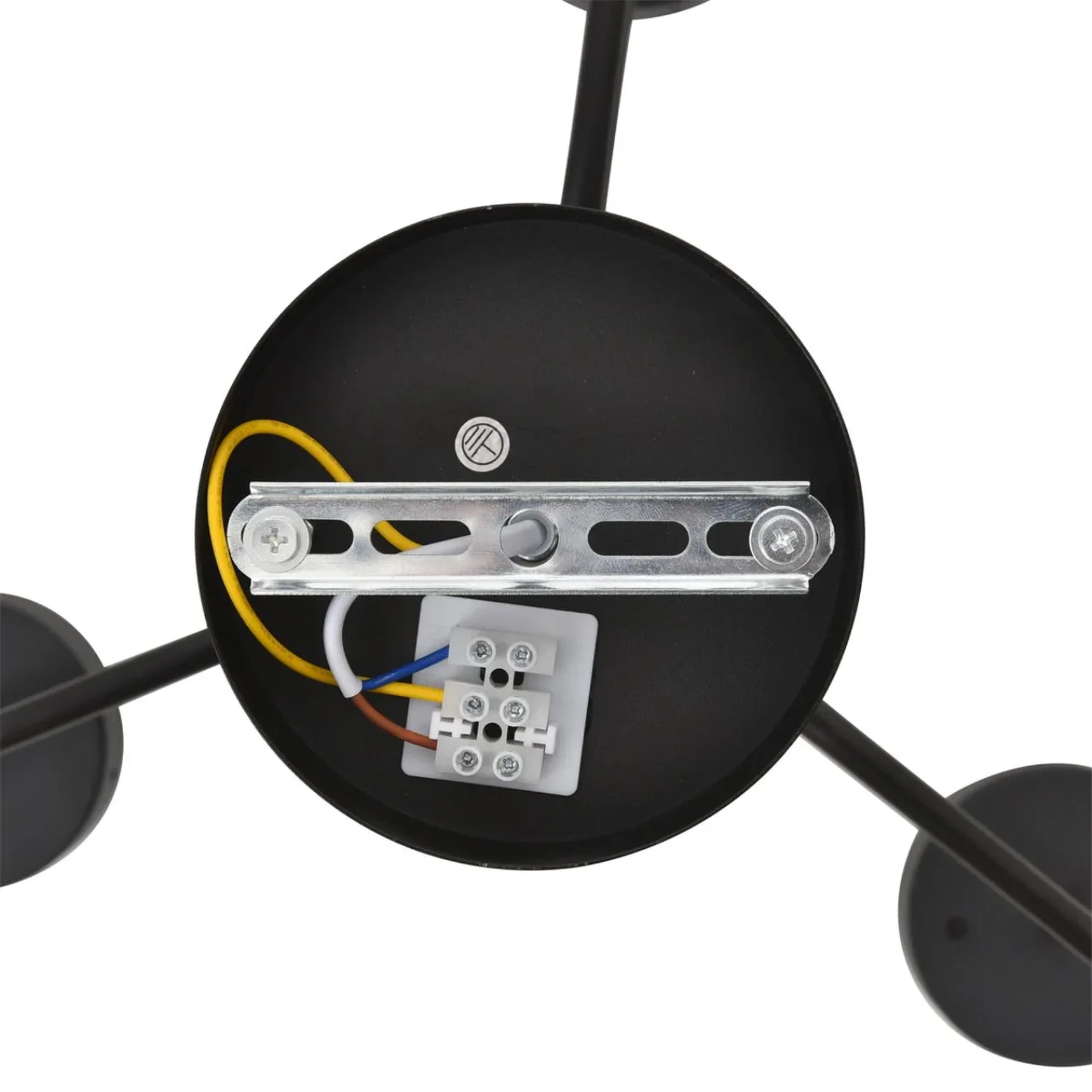 8349/6C COMFI LN26 232 черный/прозрачный, металл/стекло Светильник потолочный LED GX53 6*7W 220V NATALINA