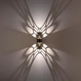 359537 STREET NT25 640 черный Светильник ландшафтный настенный IP65 LED 2*5W 3000К 100-240V NETZ