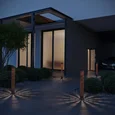 359539 STREET NT25 638 коричневый Светильник ландшафтный настенный IP65 LED 2*5W 3000К 100-240V NETZ