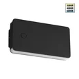 359590 STREET NT25 702 черный Светильник ландшафтный с переключ. цв. температуры IP54 LED 10W 100-240V 3000К\4000К\6000К STRAIT