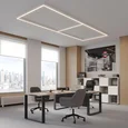 359602 OVER NT25 068 белый Светильник линейный светодиод. с переключ. цв. температуры IP20 LED 20W 220-240V 3000К\4000К\6000К FATTO