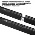 359605 OVER NT25 068 черный Светильник линейный светодиод. с переключ. цв. температуры IP20 LED 40W 220-240V 3000К\4000К\6000К FATTO