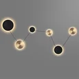 7115/36WL HIGHTECH ODL26 451 Настенный светильник черный/бронза/металл IP20 LED 36W 1620Лм 3000K 220-240V GALAXY (ВМЕСТО 4211/51WL)
