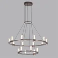 7143/110L HIGHTECH ODL26 513 Подвесной светильник темный никель/акрилл/металл IP20 LED 93W 5960Лм 3000K 220V DEFANCE
