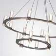7143/110L HIGHTECH ODL26 513 Подвесной светильник темный никель/акрилл/металл IP20 LED 93W 5960Лм 3000K 220V DEFANCE