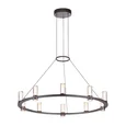 7143/70L HIGHTECH ODL26 513 Подвесной светильник темный никель/акрилл/металл IP20 LED 60W 3830Лм 3000K 180° 220V DEFANCE
