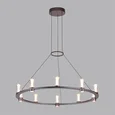 7143/70L HIGHTECH ODL26 513 Подвесной светильник темный никель/акрилл/металл IP20 LED 60W 3830Лм 3000K 180° 220V DEFANCE