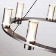 7143/70L HIGHTECH ODL26 513 Подвесной светильник темный никель/акрилл/металл IP20 LED 60W 3830Лм 3000K 180° 220V DEFANCE