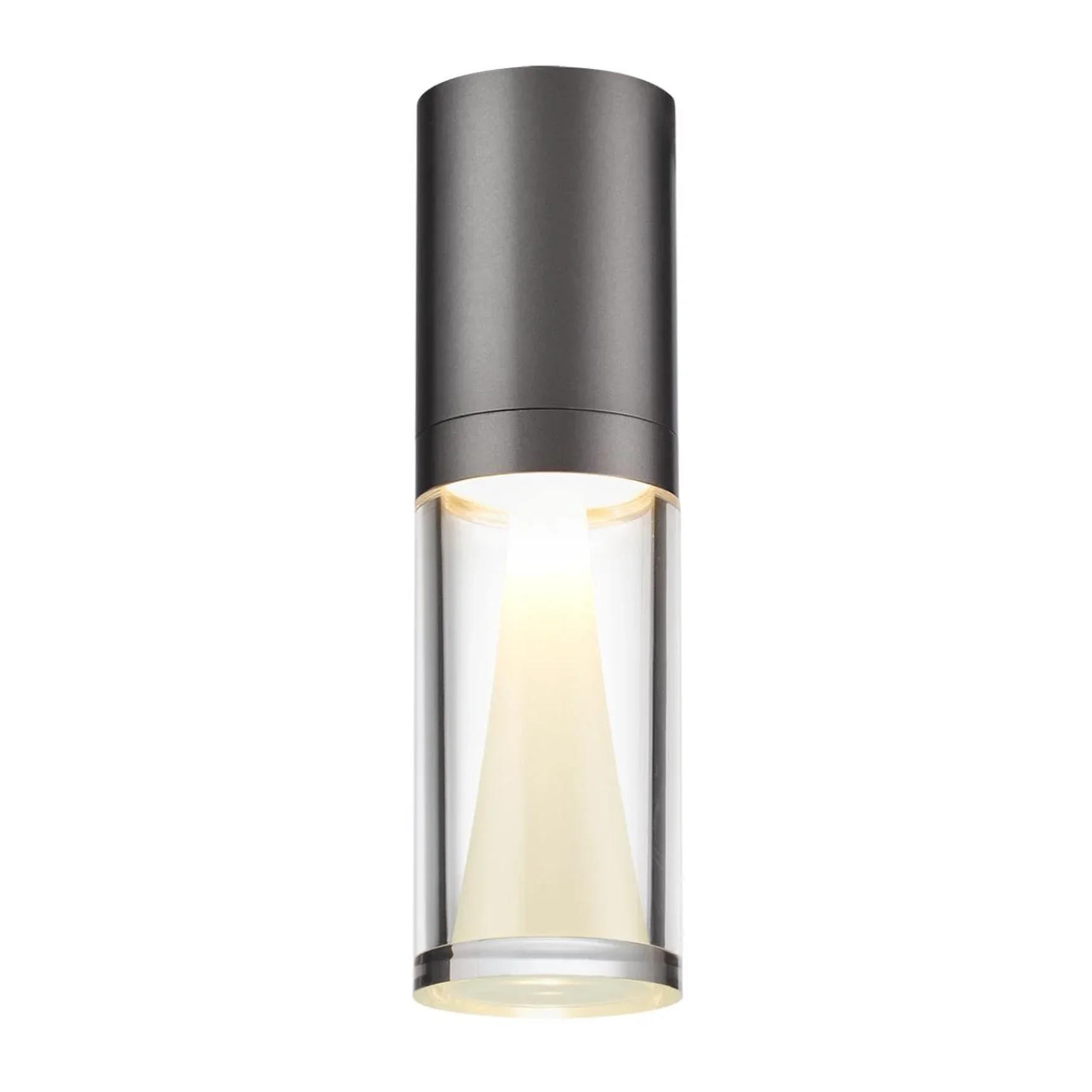 7143/4CL HIGHTECH ODL26 513 Потолочный светильник темный никель/акрилл/металл IP20 LED 4W 280Лм 3000K 180° 220V DEFANCE