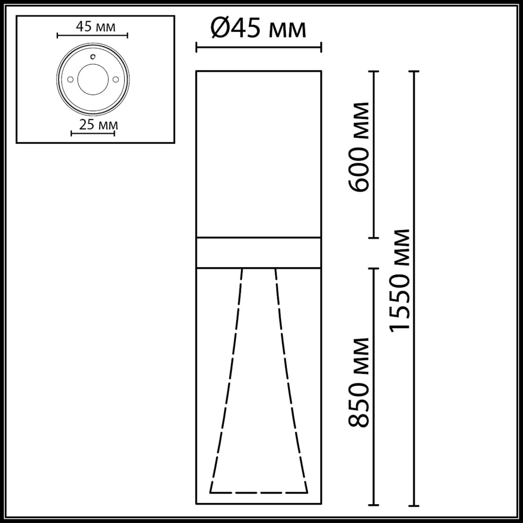 7143/4CL HIGHTECH ODL26 513 Потолочный светильник темный никель/акрилл/металл IP20 LED 4W 280Лм 3000K 180° 220V DEFANCE