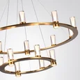7144/110L HIGHTECH ODL26 515 Подвесной светильник античная бронза/акрилл/металл IP20 LED 93W 5960Лм 3000K 180° 220V DEFANCE
