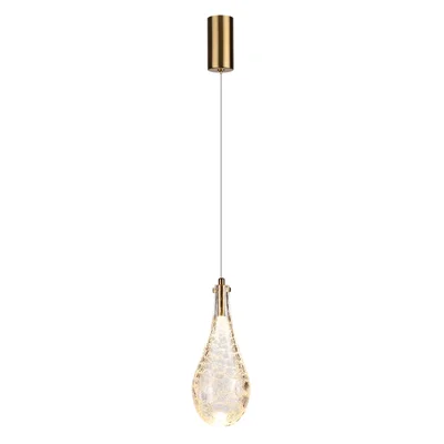 7147/5L L-VISION ODL26 231 Подвесной светильник античная бронза/стекло/металл IP20 LED 4W 300Лм 3000K 180° 220V BRAID