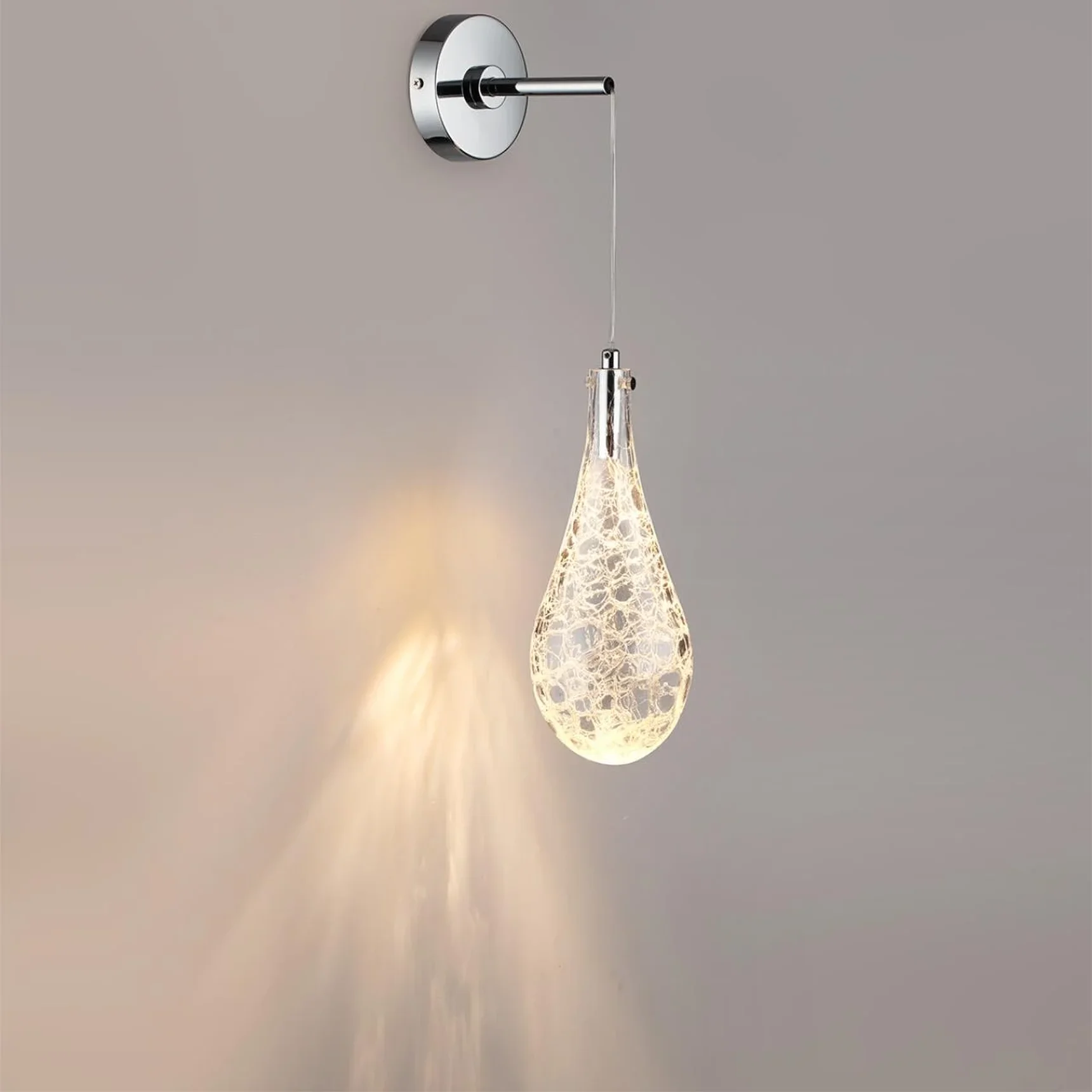7148/5WL L-VISION ODL26 231 Настенный светильник хром/стекло/металл IP20 LED 4W 300Лм 3000K 180° 220V BRAID