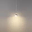 7151/10L HIGHTECH ODL26 347 Подвесной светильник хром/ прозрачное стекло/металл IP20 LED 10W 3000K 220V LASLO