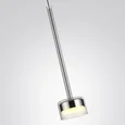 7151/10L HIGHTECH ODL26 347 Подвесной светильник хром/ прозрачное стекло/металл IP20 LED 10W 3000K 220V LASLO