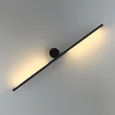 7103/14WL HIGHTECH ODL26 269 Настенный светильник черный/металл IP20 LED 14W 1000Лм 3000K 120° 220V MILLY