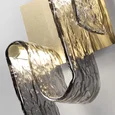 5106/11WL L-VISION ODL26 549 брашинг/дымчатый металл/стекло Настенный светильник LED x 11W 4000K FLOW