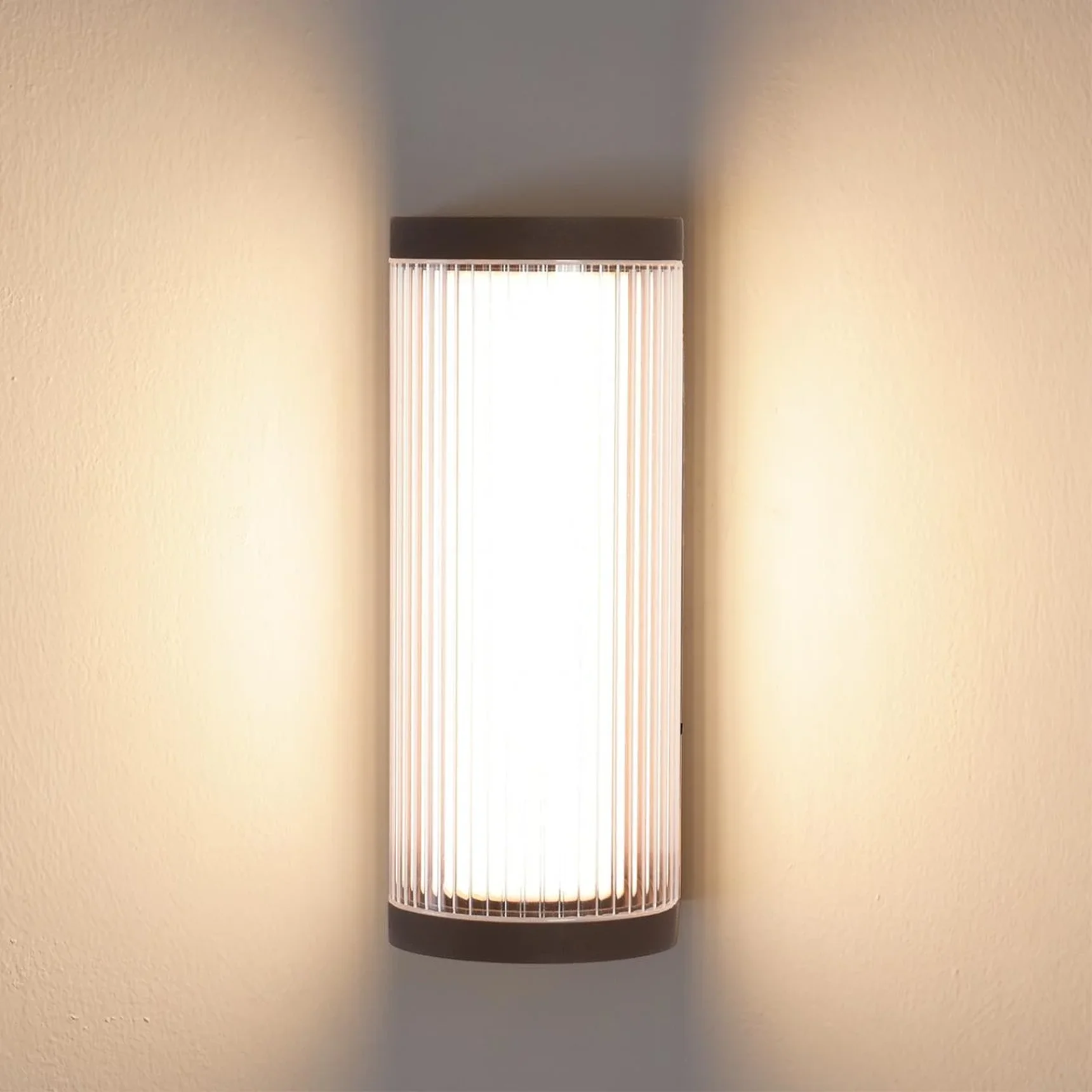 7180/12WL NATURE ODL26 663 Настенный светильник коричневый/акрил/металл IP65 LED 12W 750Лм 3000K 162° 220-240V CORTENA