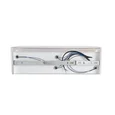 8328/4W MODERNI LN26 425 белый/серый, металл/текстиль/пластик Бра E14 LED 4*10W 220V GOFERA