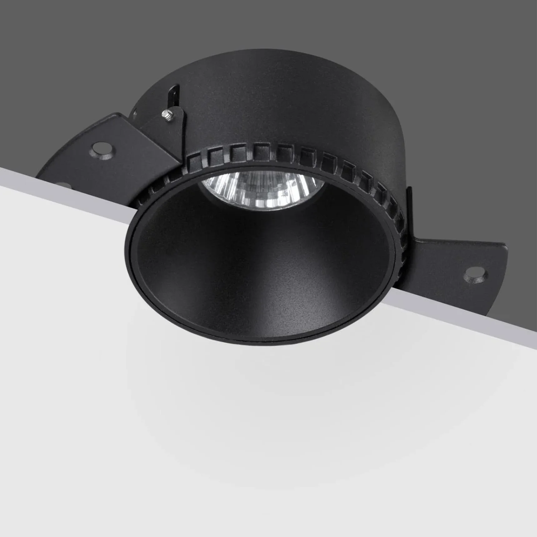 370996 WIR NT25 622 черный Светильник встраиваемый для ГКЛ потолка IP20 GU10 50W 220V NIMBUS