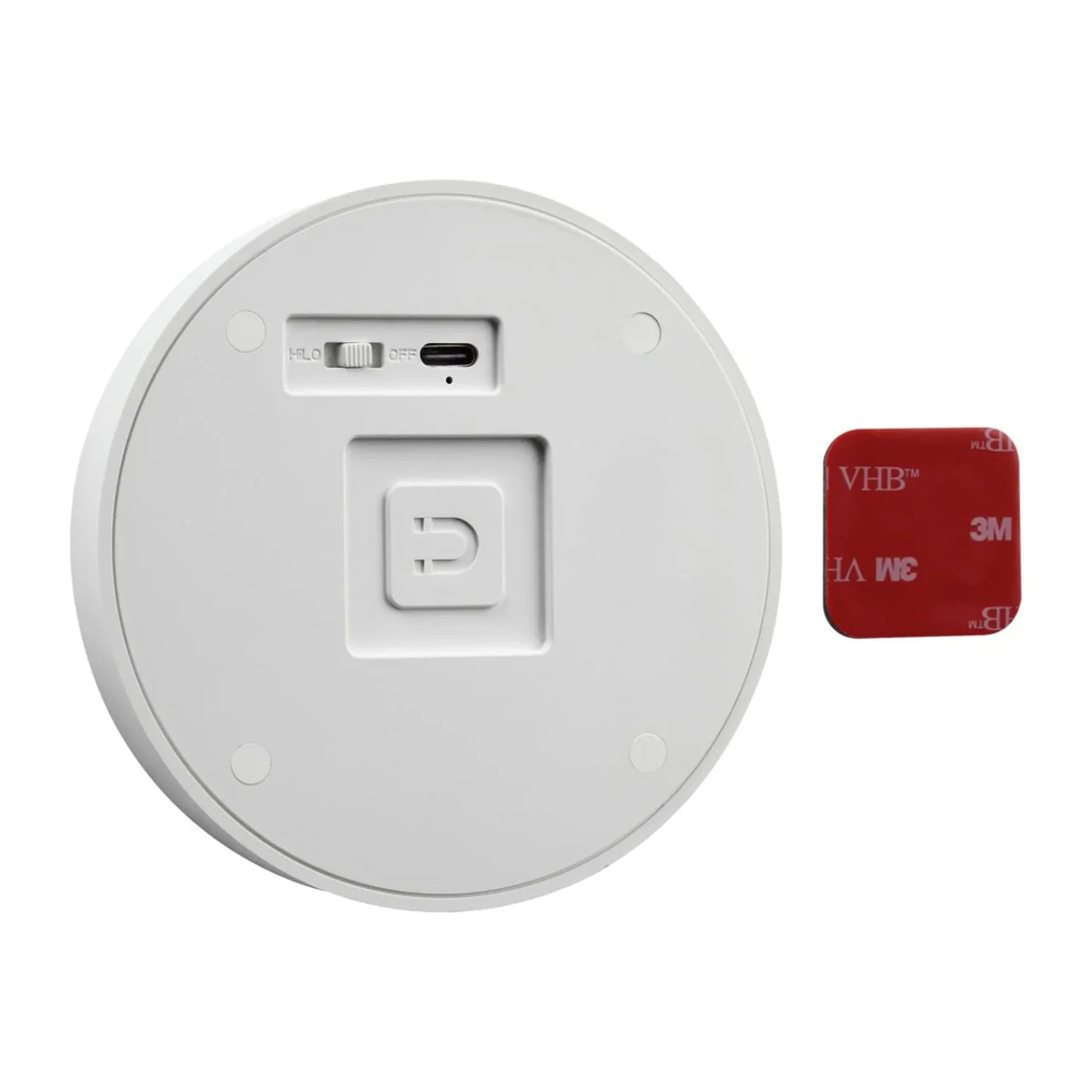 359707 OVER NT25 434 белый Светильник накладной сенсорный для лестниц IP20 LED 0.4W 3000К 1000mAh Li-ion, 5V VESPERA