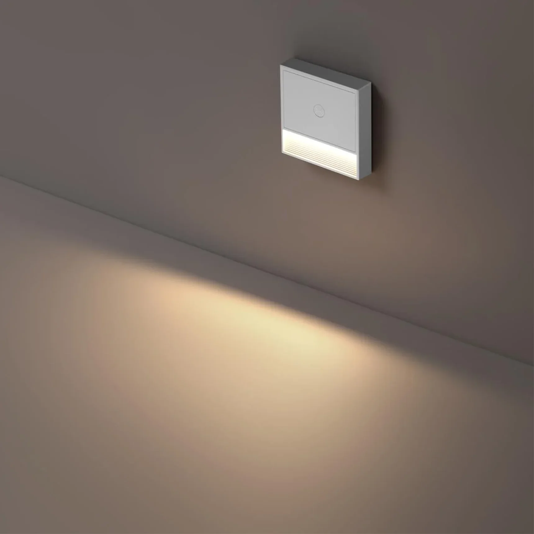 359709 OVER NT25 434 белый Светильник накладной сенсорный для лестниц IP20 LED 0.4W 3000К 1000mAh Li-ion, 5V VESPERA