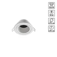 370999 WIR NT25 579 белый Светильник встраиваемый IP20 GU10 50W 220-240V MORUS