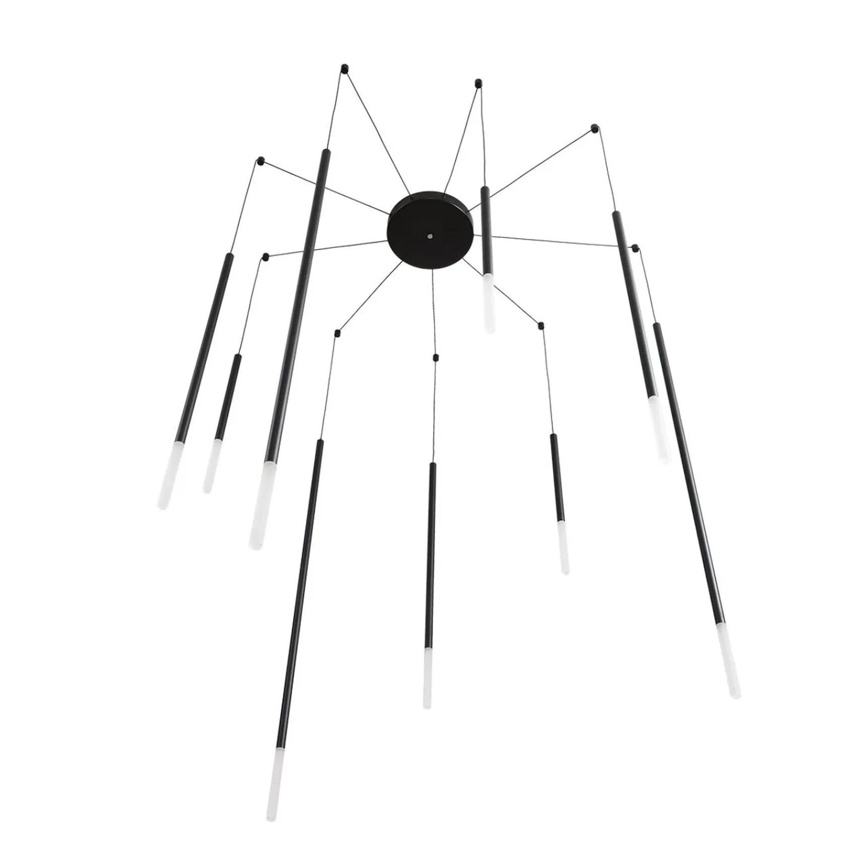 8400/27L LEDIO LN26 000 черный/белый, металл/акрил Люстра LED 27W 3000K 220V STICK