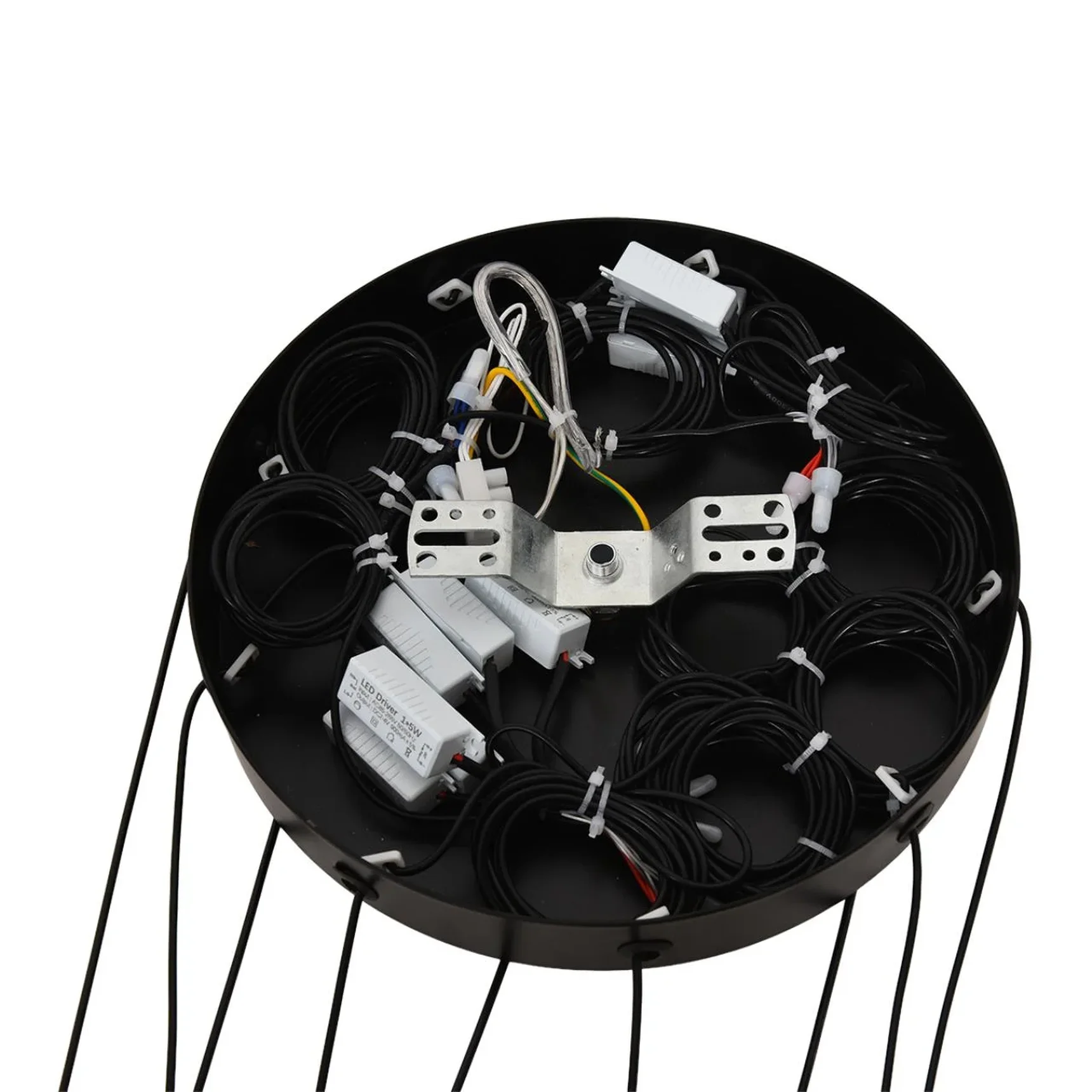 8400/27L LEDIO LN26 000 черный/белый, металл/акрил Люстра LED 27W 3000K 220V STICK