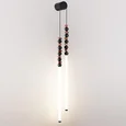 7187/16WL HIGHTECH ODL26 223 Настенный светильник черный/акрил/агат/металл IP20 LED 16W 3500K 220V MONELLA