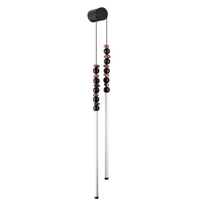 7187/16WL HIGHTECH ODL26 223 Настенный светильник черный/акрил/агат/металл IP20 LED 16W 3500K 220V MONELLA