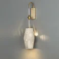 5444/1W PENDANT ODL_EX26 031 бежевый/античная бронза/металл/керамика Бра с выкл. E27 1*40W KARELIA