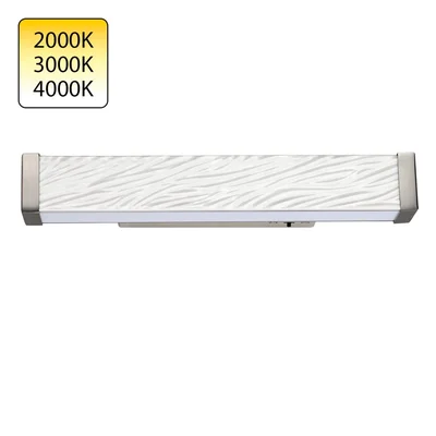 5451/10WL L-VISION ODL_EX26 017 белый/никель /металл/керамика/акрил Настенный светильник LED 10W 2000К/3000K/4000K RIVIERA