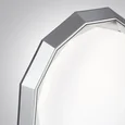 7671/DLN COLOR SN 000 Светильник пластик/белый/хром LED 48Вт 3000/4000/6000К D435 IP43 CCT VAXIN
