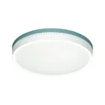 7669/DLN COLOR SN 98 Светильник пластик/белый/голубой LED 48Вт 3000/4000/6000К D415 IP43 CCT NOHAVA BLUE