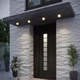 359716 STREET NT25 714 черный Светильник ландшафтный с переключ. цветовой температуры IP65 LED 12W 100-240V 2700К\3200К\4000К ESTIMA
