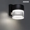 359717 STREET NT25 718 черный Светильник ландшафтный с переключателем цв. температуры IP65 LED 8W 100-240V 2700К/3200К/4000К ESTIMA