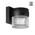 359717 STREET NT25 718 черный Светильник ландшафтный с переключателем цв. температуры IP65 LED 8W 100-240V 2700К/3200К/4000К ESTIMA