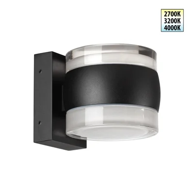 359720 STREET NT25 716 черный Светильник ландшафтный с переключателем цв. температуры IP65 LED 16W 100-240V 2700К/3200К/4000К ESTIMA
