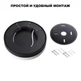 359730 STREET NT25 780 черный Светильник ландшафтный с переключ. цв. температуры и мощности IP65 LED 20/25/30W 180-265V 2700К\3200К\4000К OPAL