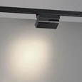 359735 PORT NT25 240 черный Светильник однофазный двухжильный трековый с переключ. цв. температуры IP20 LED 6W 180-265V 2700К/3200К/4000К EOS