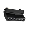 359735 PORT NT25 240 черный Светильник однофазный двухжильный трековый с переключ. цв. температуры IP20 LED 6W 180-265V 2700К/3200К/4000К EOS