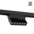 359735 PORT NT25 240 черный Светильник однофазный двухжильный трековый с переключ. цв. температуры IP20 LED 6W 180-265V 2700К/3200К/4000К EOS
