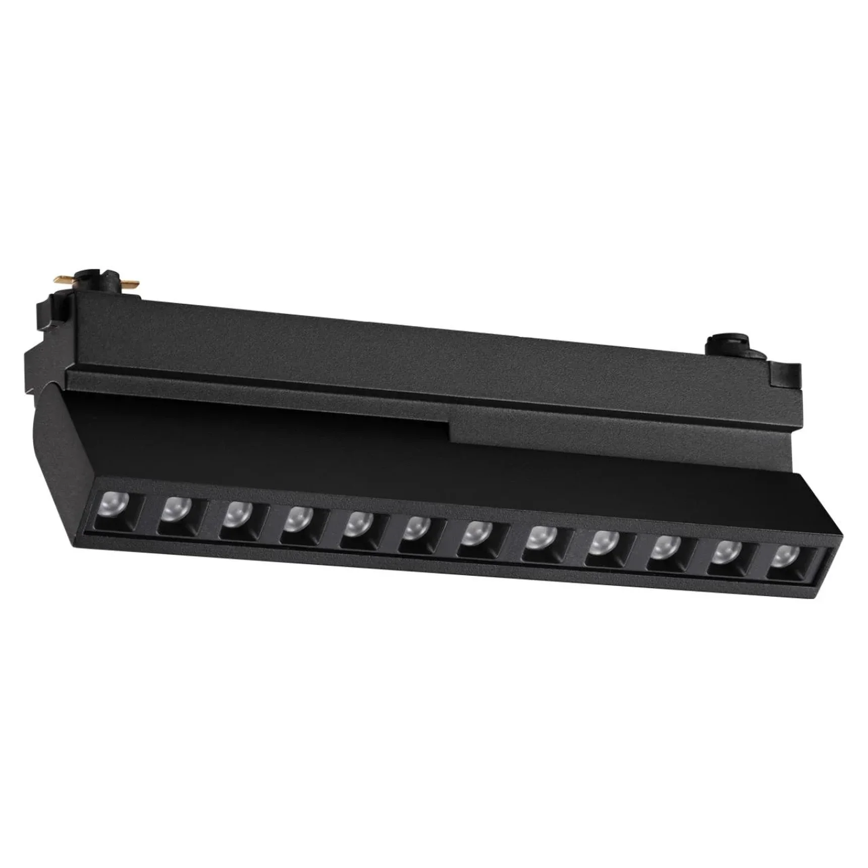 359736 PORT NT25 240 черный Светильник однофазный двухжильный трековый с переключ. цв. температуры IP20 LED 12W 180-265V 2700К/3200К/4000К EOS
