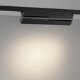 359737 PORT NT25 240 черный Светильник однофазный двухжильный трековый с переключ. цв. температуры IP20 LED 18W 180-265V 2700К/3200К/4000К EOS